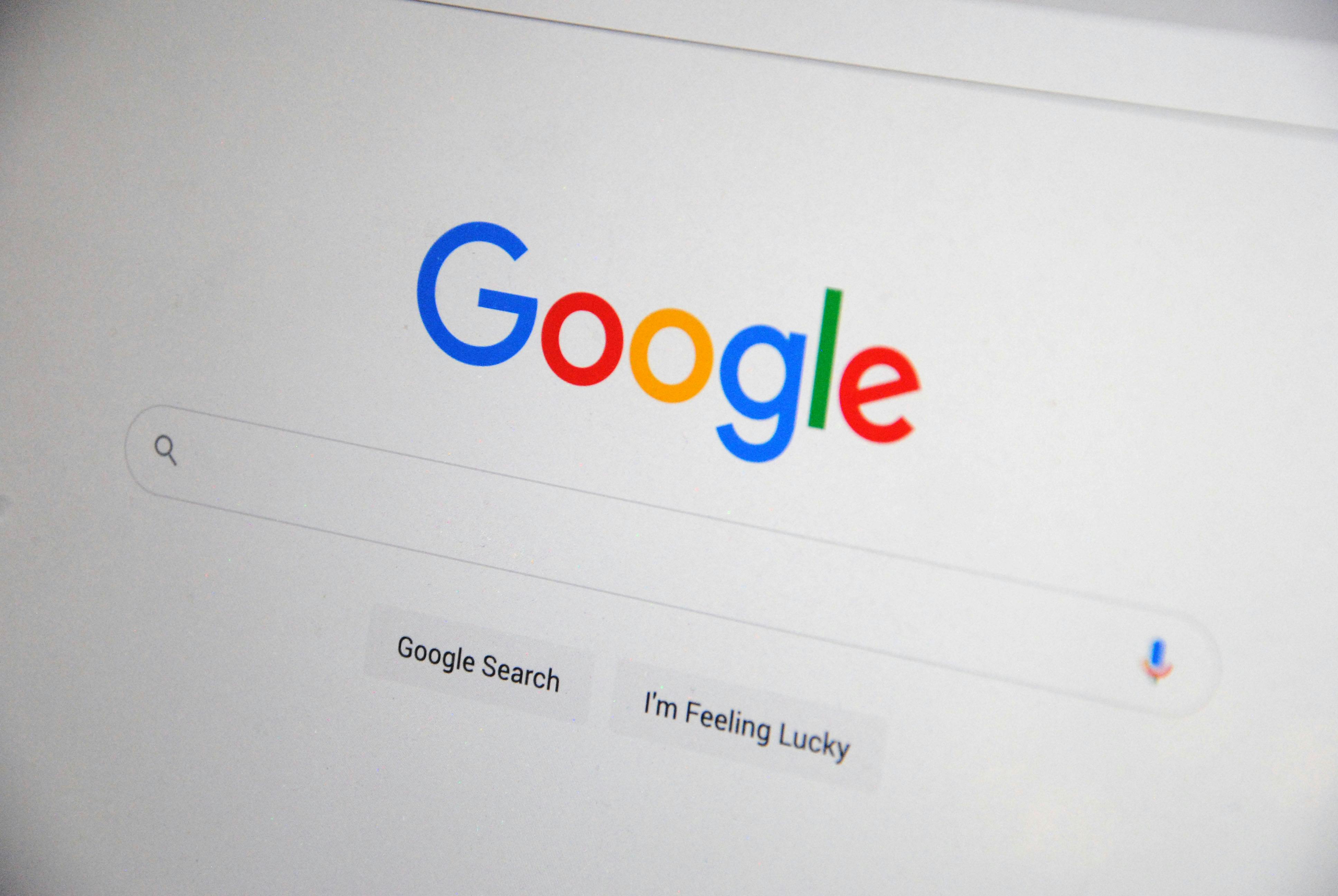 Google search page representing AI Overviews impact on small business visibility